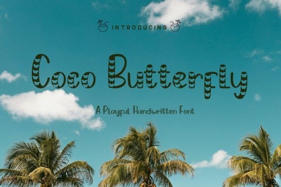Coco Butterfly Font for Web Design
