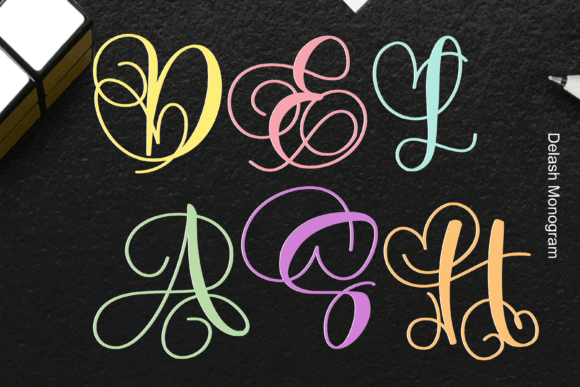 Delash: A Charming Display Font for Web Design