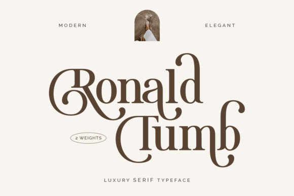 Enhance Your Craft Projects with Ronald Tumb Font