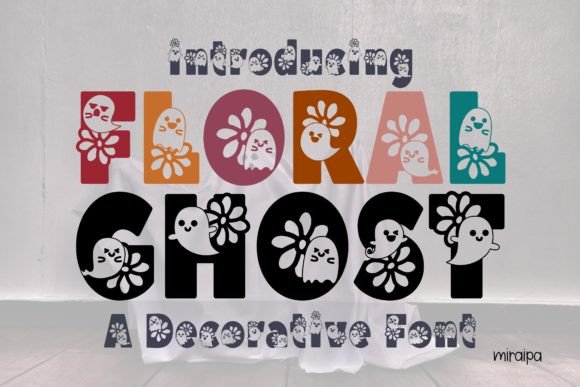 Floral Ghost: The Perfect Font for Spooky Season Campaigns