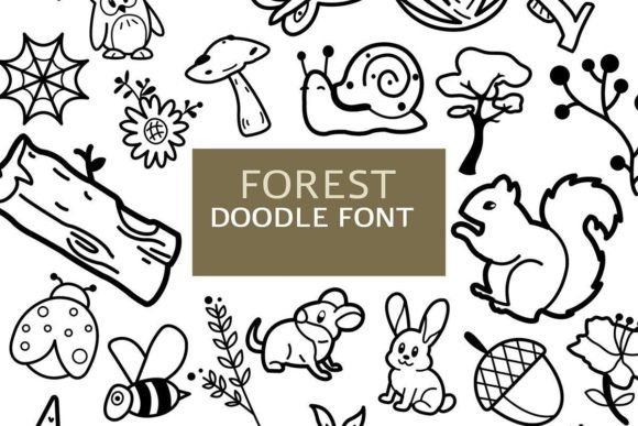 Forest Doodle: A Font That Transformed My Brand’s Visual Story