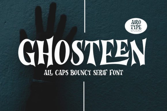 Ghosteen: A Playful Serif Font for Modern Web Design