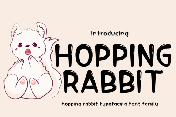 Hoppinkrabbit Display Font for Web Design