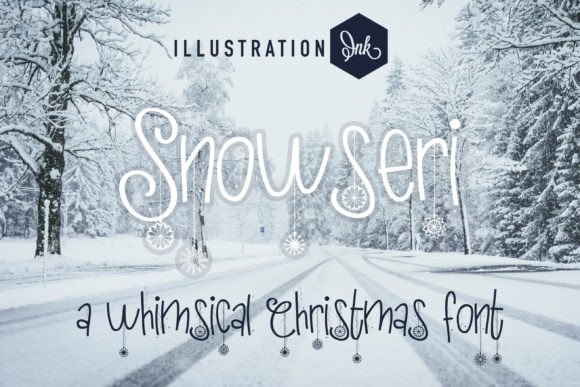 Snowseri: A Festive Font for Branding Magic