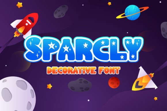 Sparcly: A Sparkling Font for Creative Branding Projects