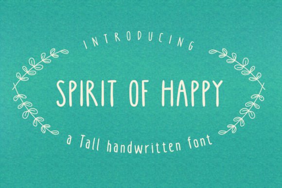Spirit of Happy Font for Web Design