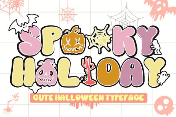 Spooky Holiday Font for Creative Projects