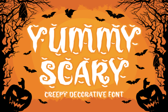 Yummy Scary Font Review for Design Projects